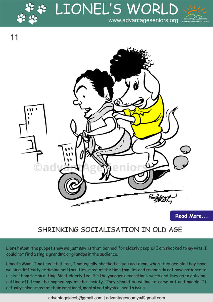 Shrinking Socialization In Old Age - Elder Care Experts